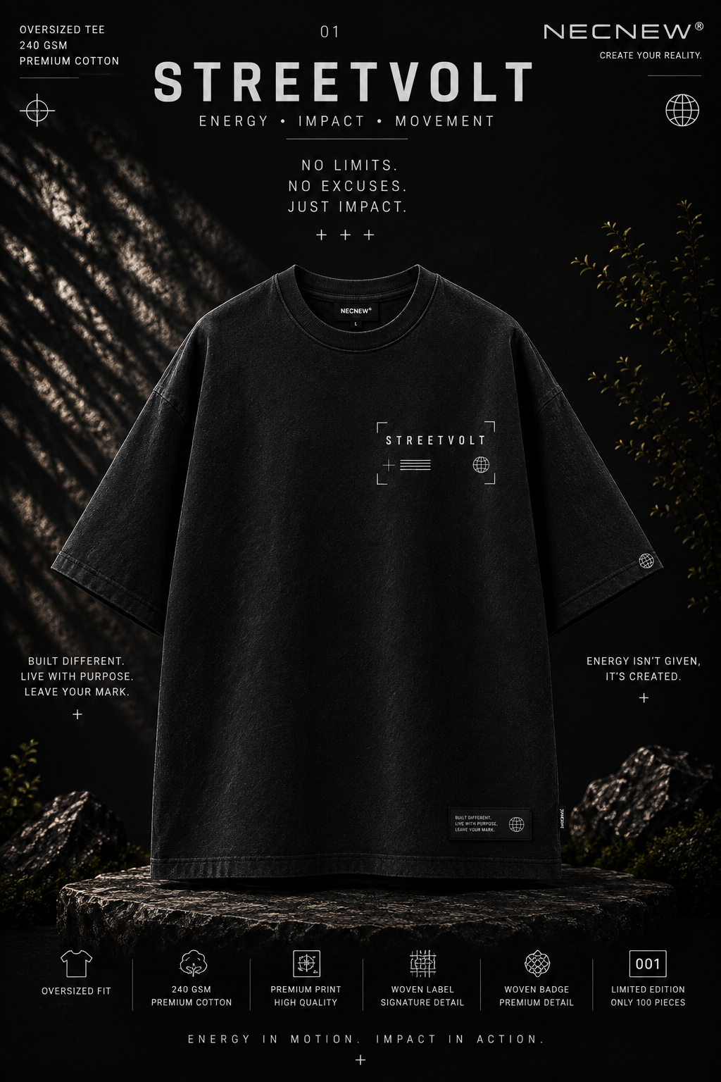 Streetvolt Oversized Tee