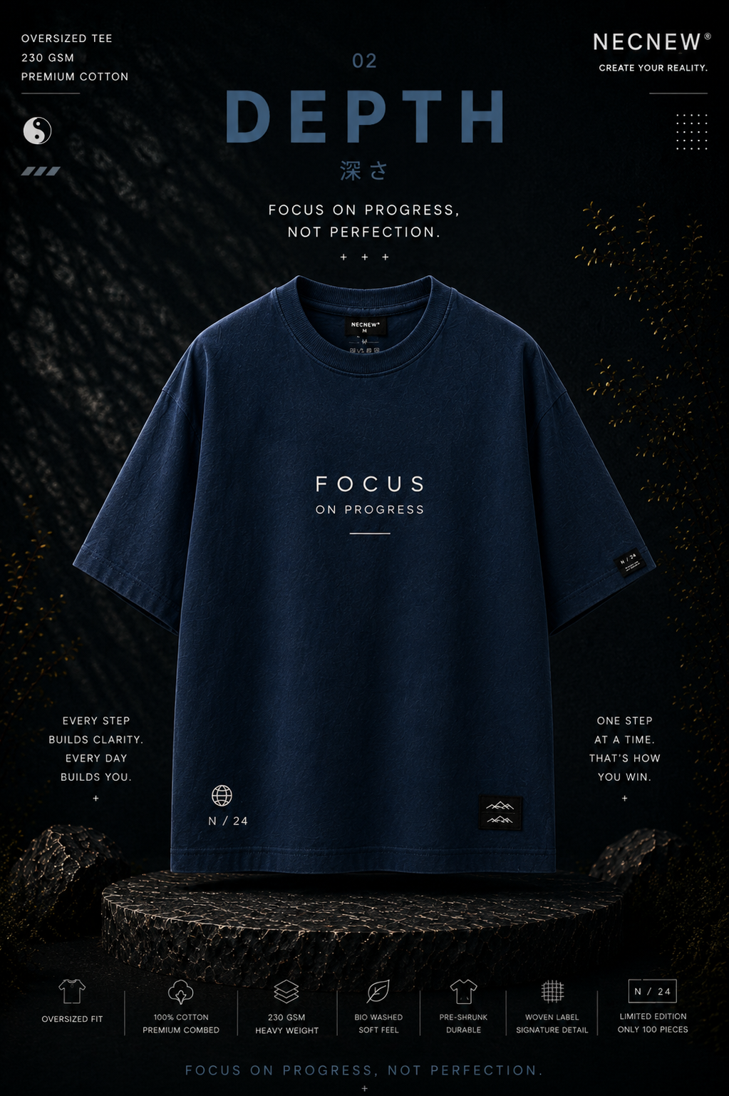 DEPTH — Navy Blue