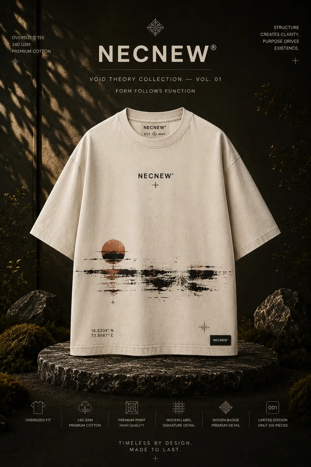 Oversized — NECNEW style