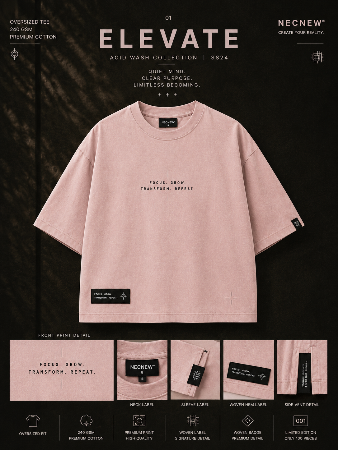 Oversized vs Regular Fit T-Shirts